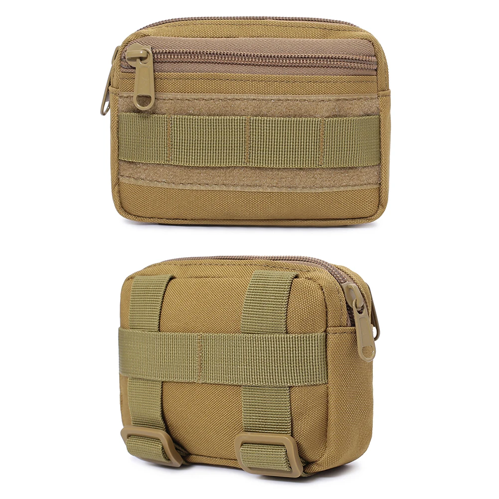 Fanny Packs de nylon multifuncionais para homens, pequena ferramenta utilitária, caça, camping, mini sacos táticos, sacos de cintura multiúso ao ar