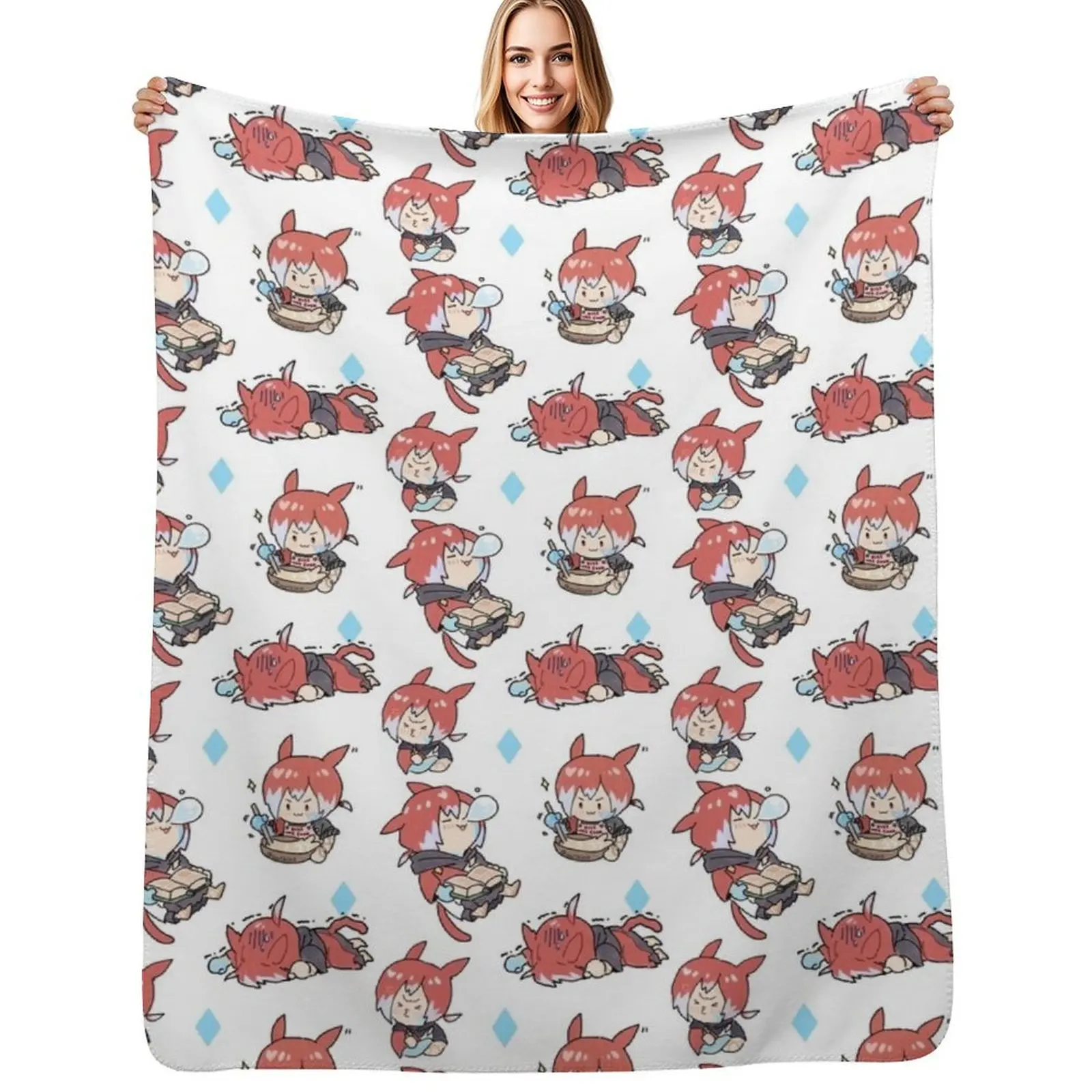 

Crystal Exarch Throw Blanket Durable Warm Blanket for Daily Home Use