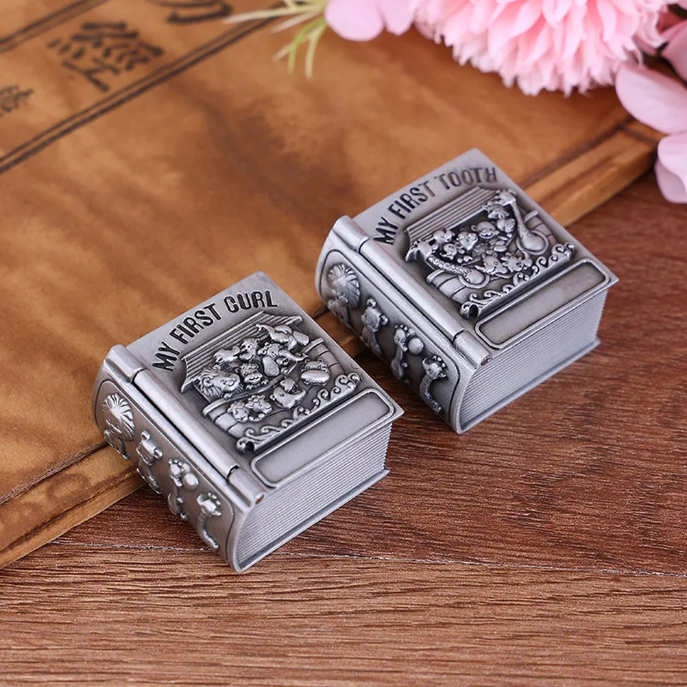 2pcs-metal-hair-storage-mini-ganizer-teeth-teeth-metal-trinket-box-holder-book-design-tooth-box-zinc-alloy-tooth-case