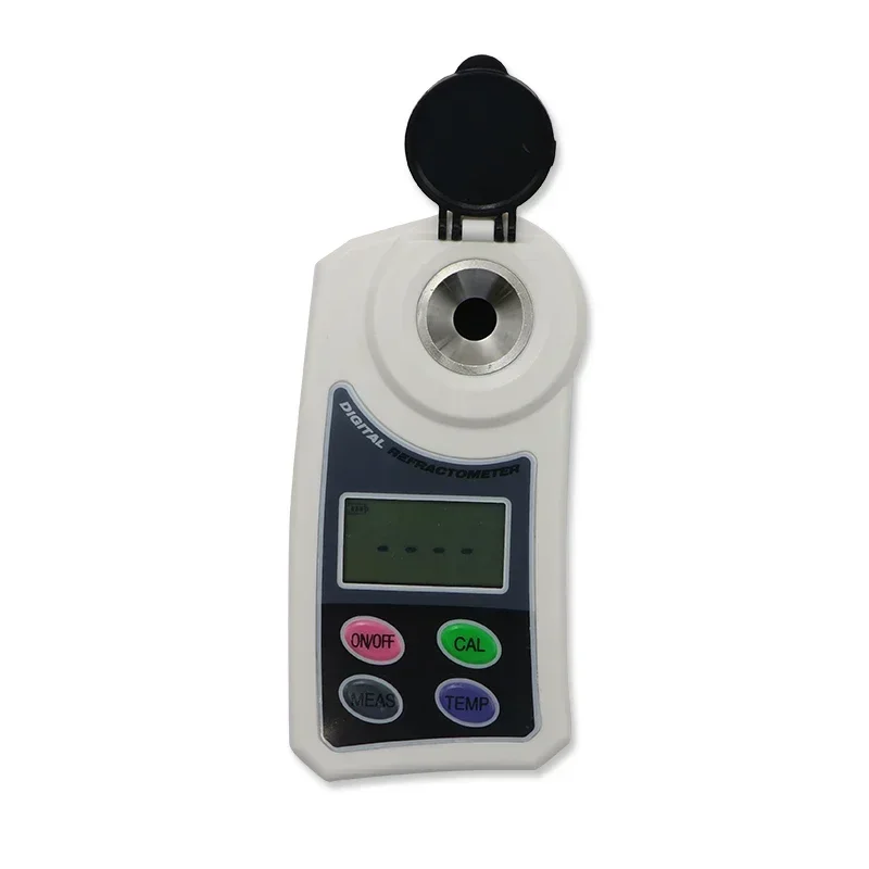 Shahe Digital Refractometer 0-55% Brix LCD Display Use For Measure The Sugar Content In Water Samples, Food, Fruits, And Crops