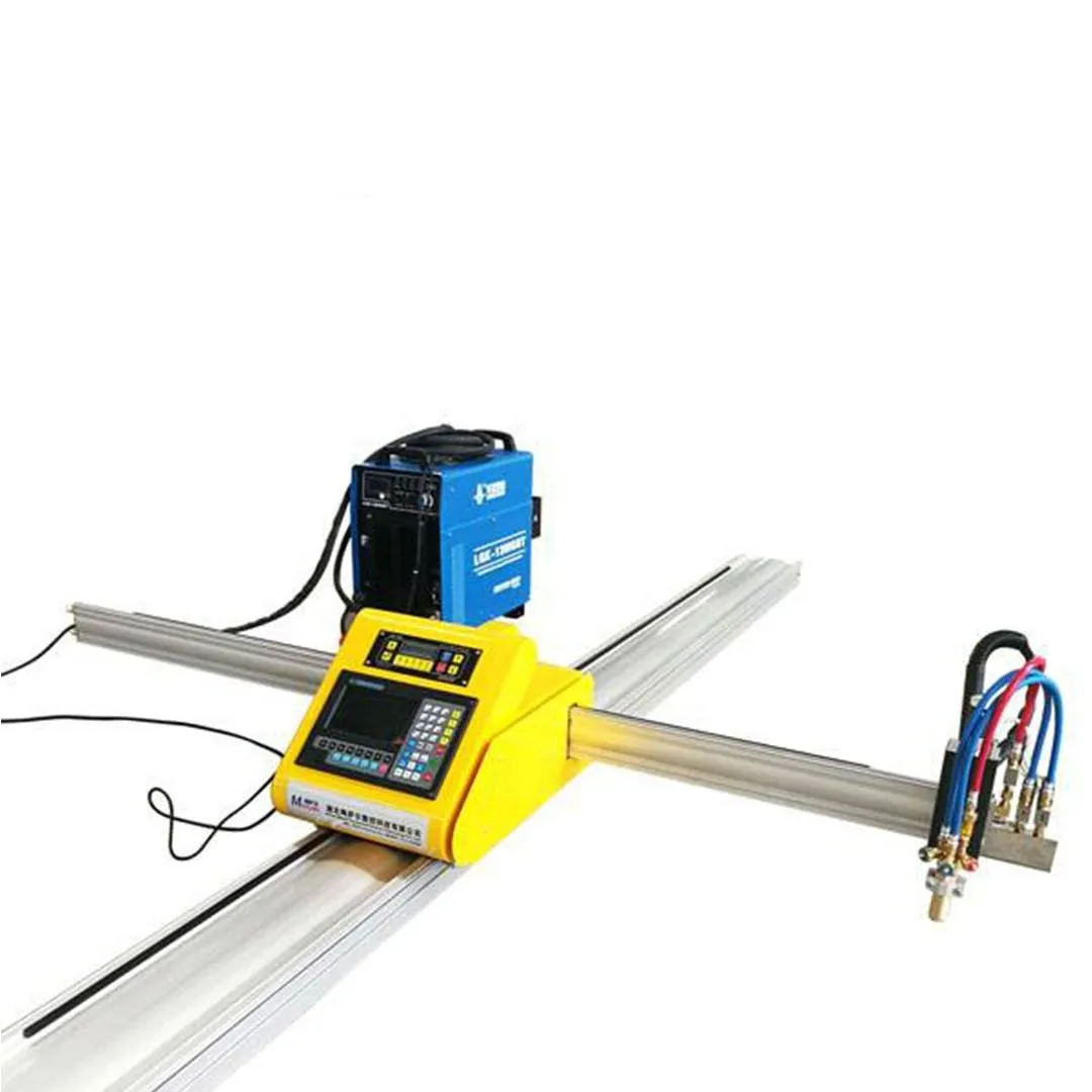 생산성 있는 380v 220v 내장 에어 펌프 플라즈마 절단기 휴대용 갠트리 CNC 플라즈마 절단기 200A LGK-200