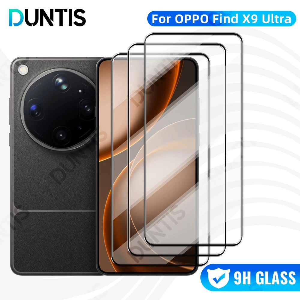 9H Tempered Glass Film for OPPO Find X9 Ultra Screen Protect