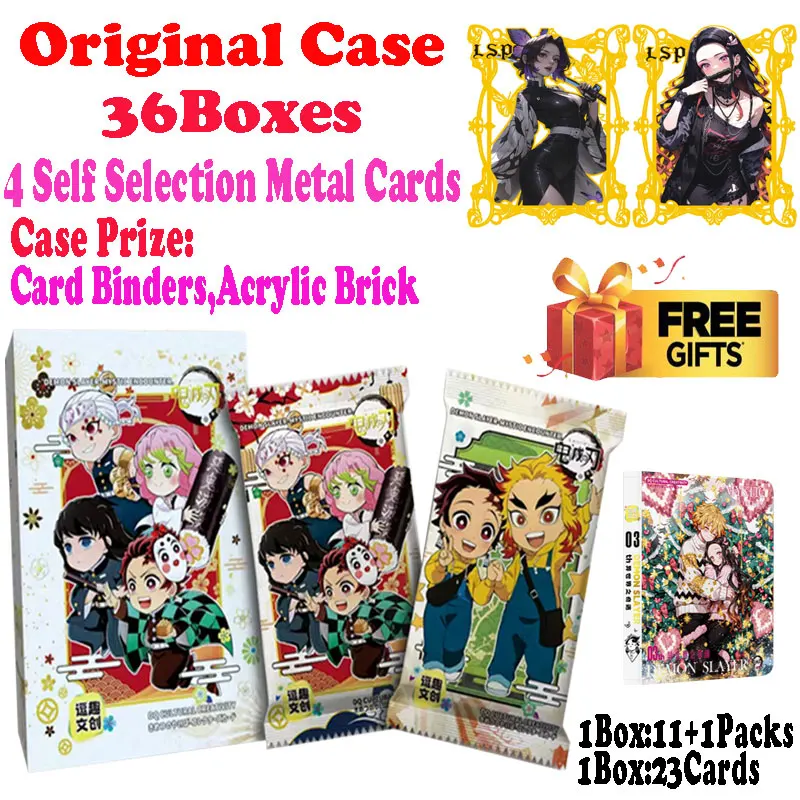 2024 Newest Wholesale Douqu Culture Demon Slayer Wave 3 Shinobu Japanese Anime Trading Mitsuri Card Tanjiro TCG Hobbies Gift