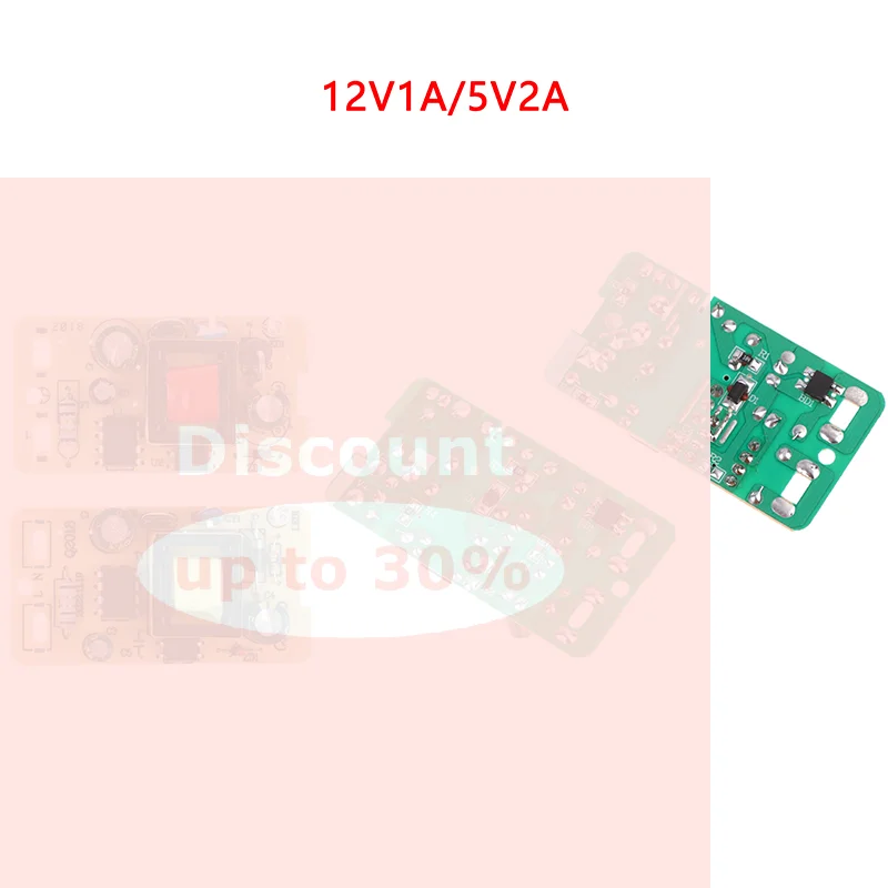 [5V 2A 12V 1A 10/12W Switching Power Module Isolated Power Bare Circuit Board 5V Speaker Set-top Box LED Light Power Supply]