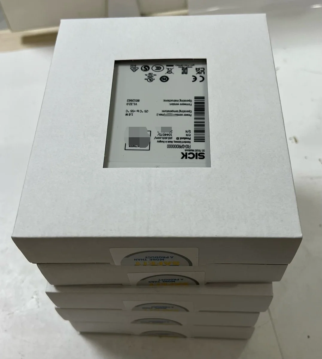 New SICK West FX0-GPRO00000 Safety Relay, Order Number 1
