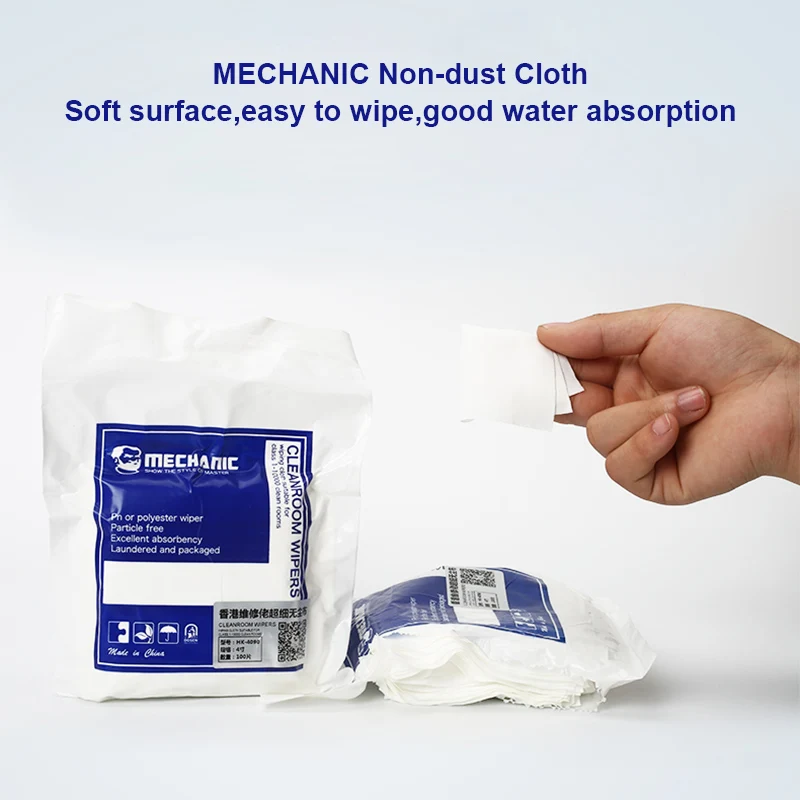 MECHANIC LCD Screen Dirt Cleaning Soft Cloth HK4090 Mobile Phone TV Laptop Display Screen Lens Anti-static Dust-free Wiper