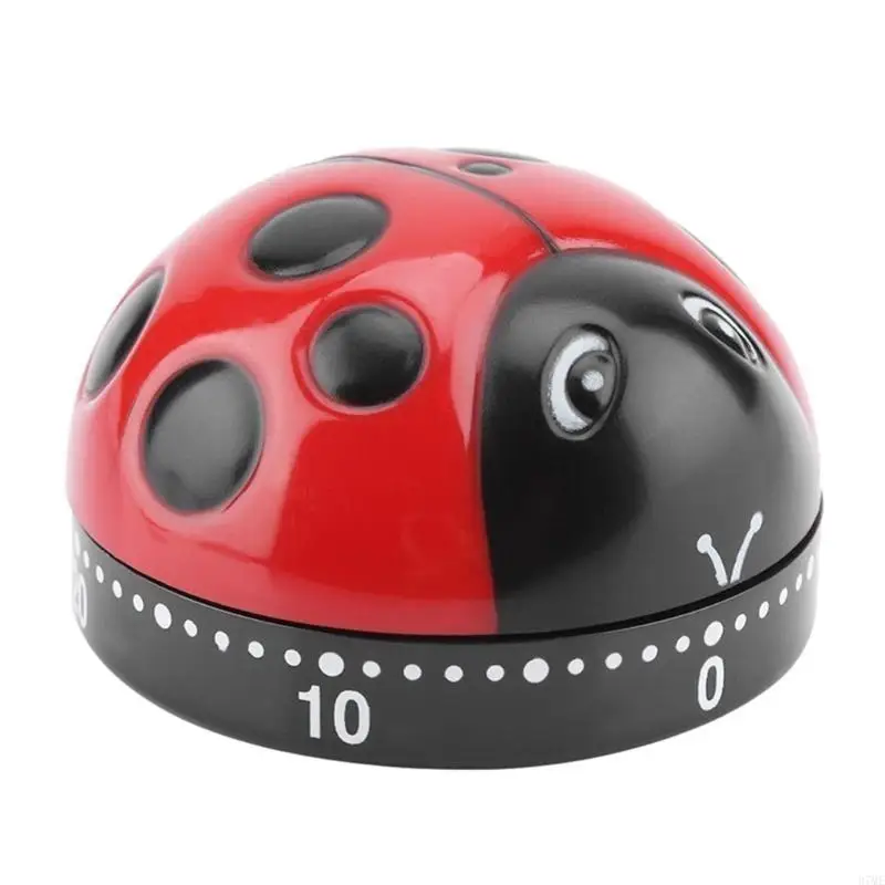 37ME Mechanical Kitchen Timer, Timer for Kid, Wind Up 60 Minutes Manual Countdown Timer for Classroom, Home