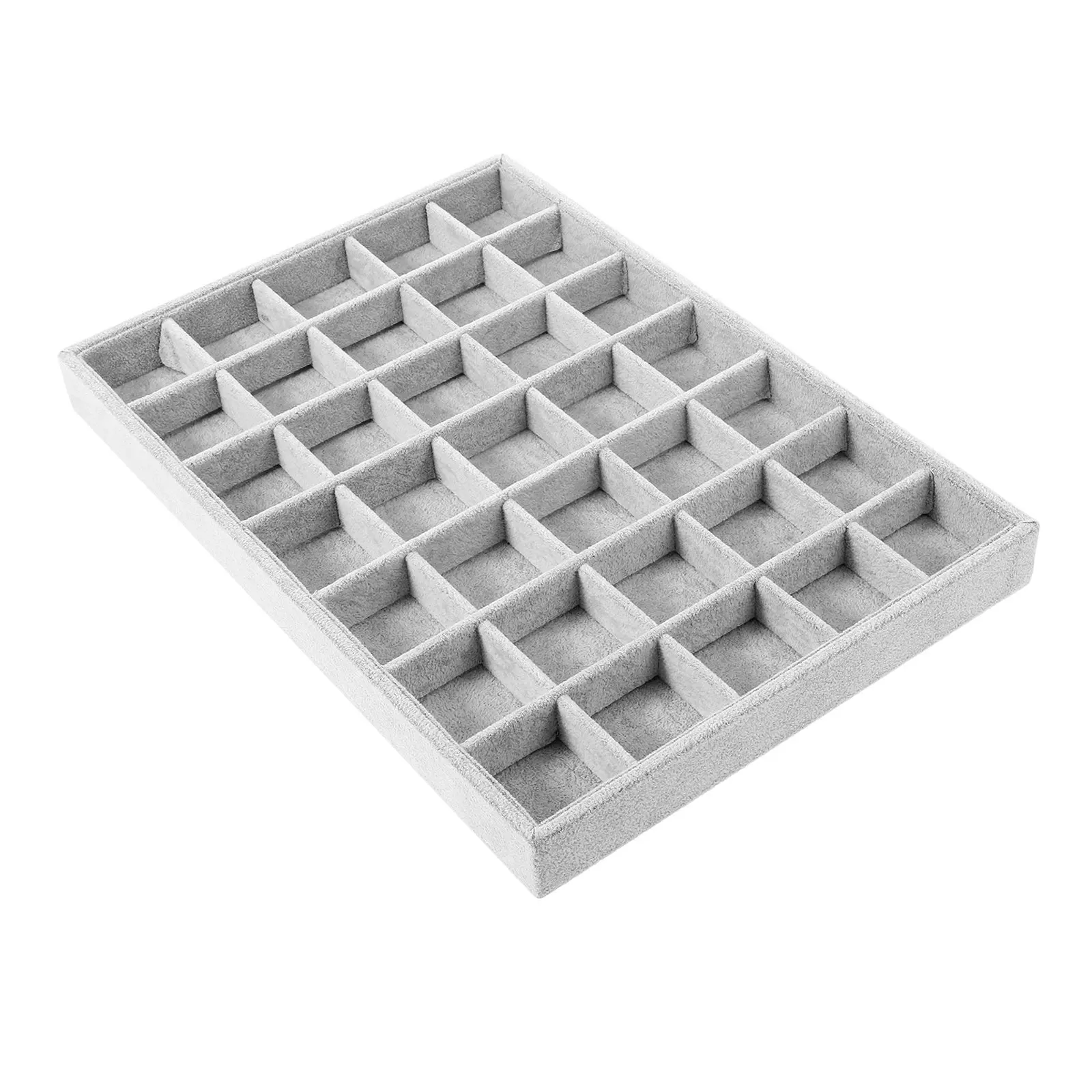 

Органайзер для ювелирных украшений с несколькими отделениями для колец, серег, мелких предметов, для туалетного столика, настольный дисплей для украшений