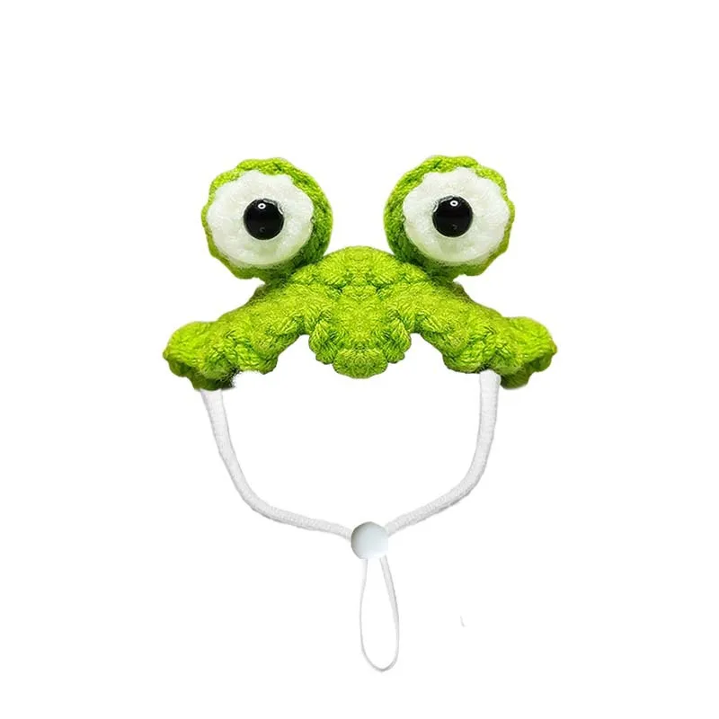 

Cute Knit Hat for Hamster Syrian Golden Bear Sugar Glider Parrot Warm Pet Outfit Travel Wear IG Style Photo Prop Small AnimalCap