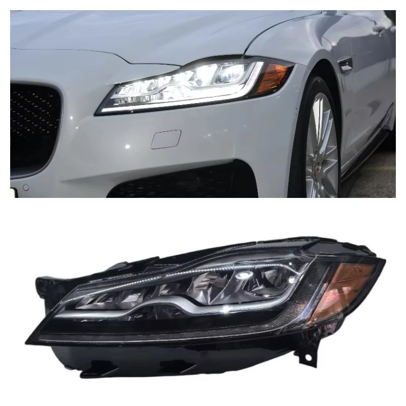 

Высококачественная автомобильная фара для Jaguar XF 2016-2020 гг., оригинальная американская версия, светодиодная фара X260 F-pace, ксеноновая модернизированная светодиодная фара