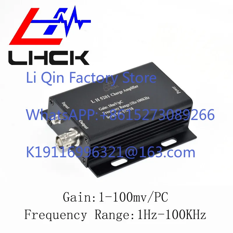 Compact Charge Amplifier for Pressure Sensor Impact Hammer Sensor Gain