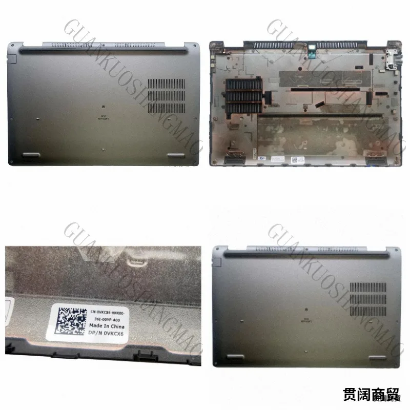 HJY...Bottom Case Cover Lower Case 0VKCX6 for Dell Latitude 5530 E5530 Gray
