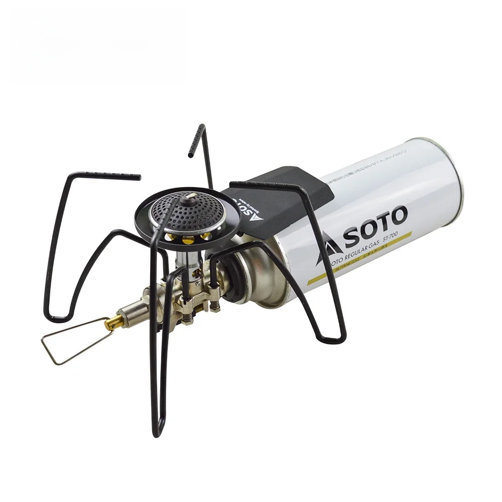 

Bla Spider Stove SOTO ST30MT Cam Альпинизм Открытая портативная плита Устойчивая к высоте конструкция тела