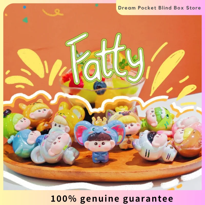 

Samael's Fatty's Big Eared Animal Cute Mini Series Blind Box Action Figure Toy Kawaii Dolls Ornament Mystery Box Birthday Gift