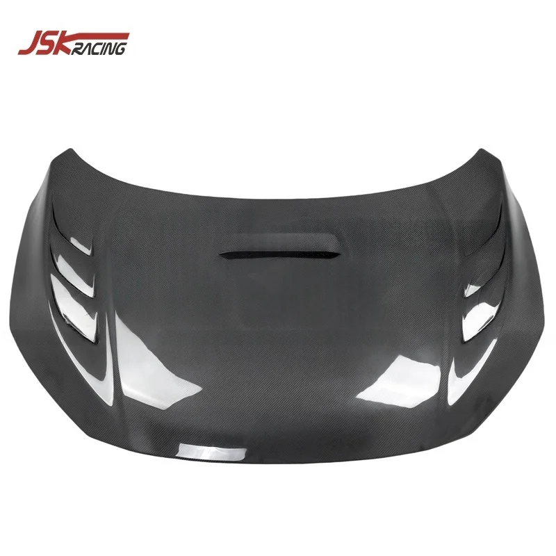 

Карбоновый капот в стиле JSK для Honda Civic FK7 2017-2019 годов, аксессуар для автомобиля, модифицированная крышка двигателя, улучшенная версия.