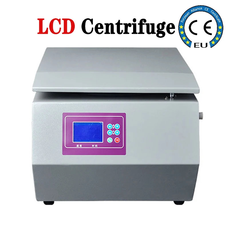 HOT Electric LCD Laboratory Centrifuge Medical Practice machine Supplies prp Isolate serum 200W centrifuge tube 4000rpm 4800xg