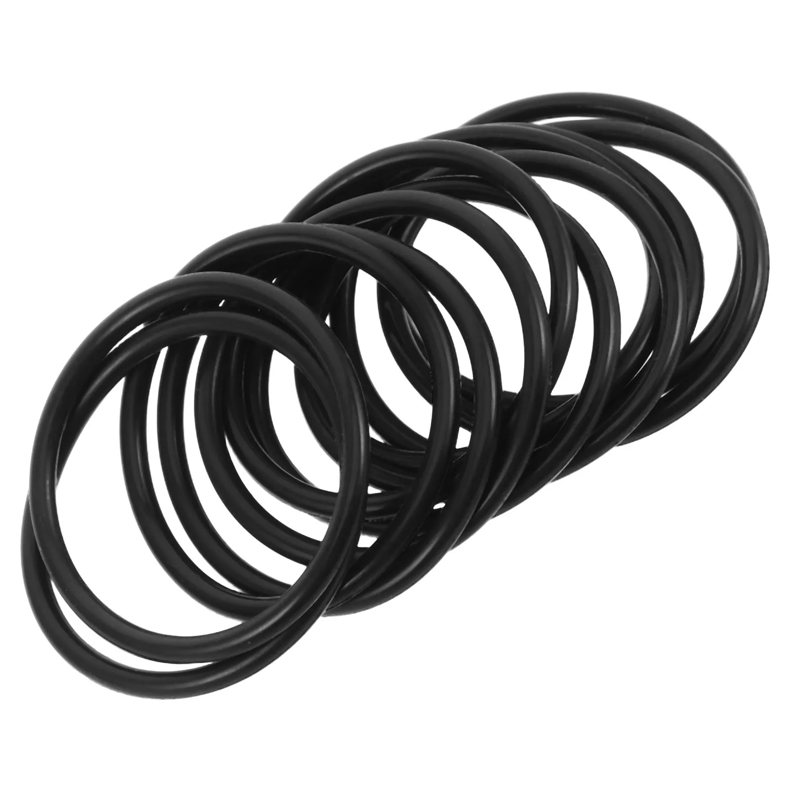 

12pcs Microphone Shock Mount Rubber Ring Clamp Band Elastic Parts Compatibility Recording Live Broadcast