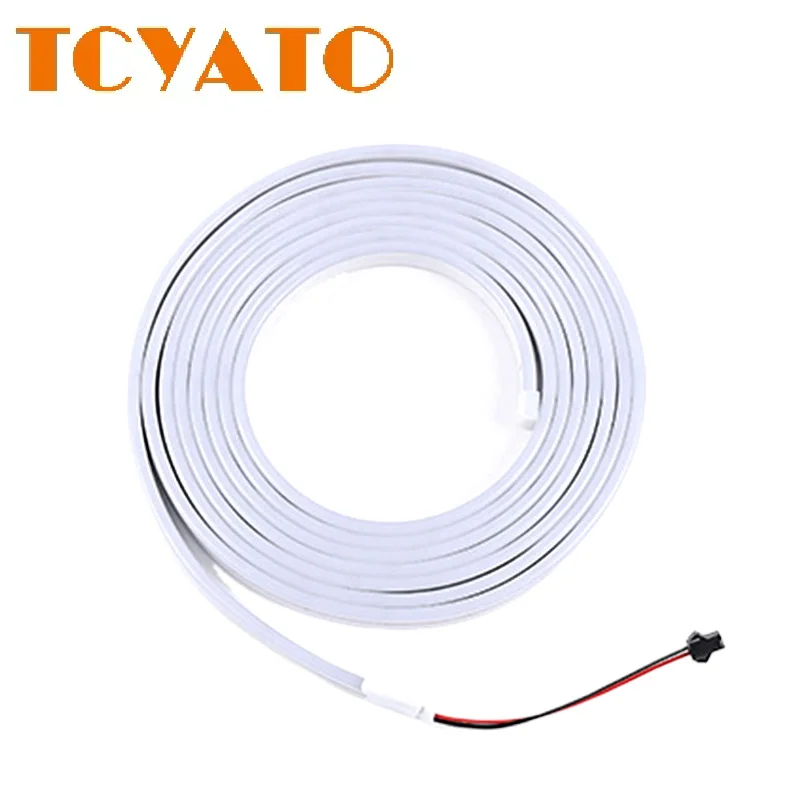 TCYATO Car trunk LED lights, sensor lighting lamps, ambient lights, waterproof silicone decorative lights, no wiring required