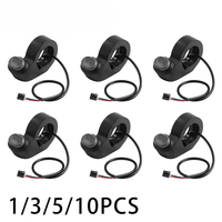 Turn Singal Switch for Xiaomi 4 Pro Plus Max Electric Scooter Left Right Horn Durable Handlebar Turn Signal Button Repair Parts