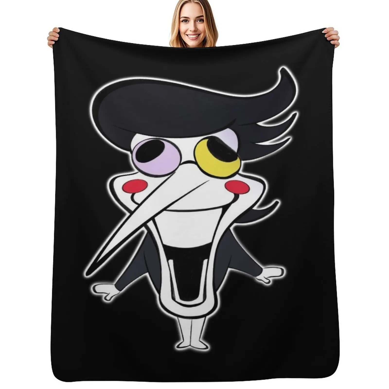 

Spamton Throw Blanket Ultra Soft Flannel Fleece Blanket for All Seasons