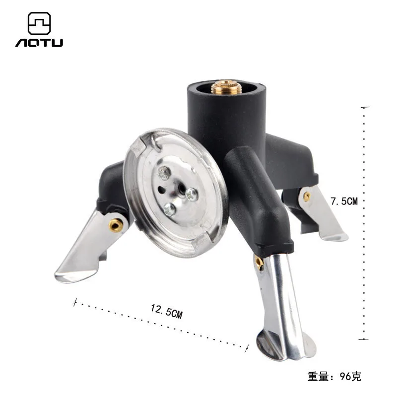 Outdoor Triangle Adapter Card Type Gas Cylinder Tripod Converter Flat Can To Long Can AT6345