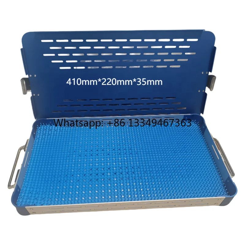 

Fast Shipping Surgery Instrument Sterilization Stainless Steel Box Can Be Autoclaved and Sterilized 410 220 35 Manufacturer