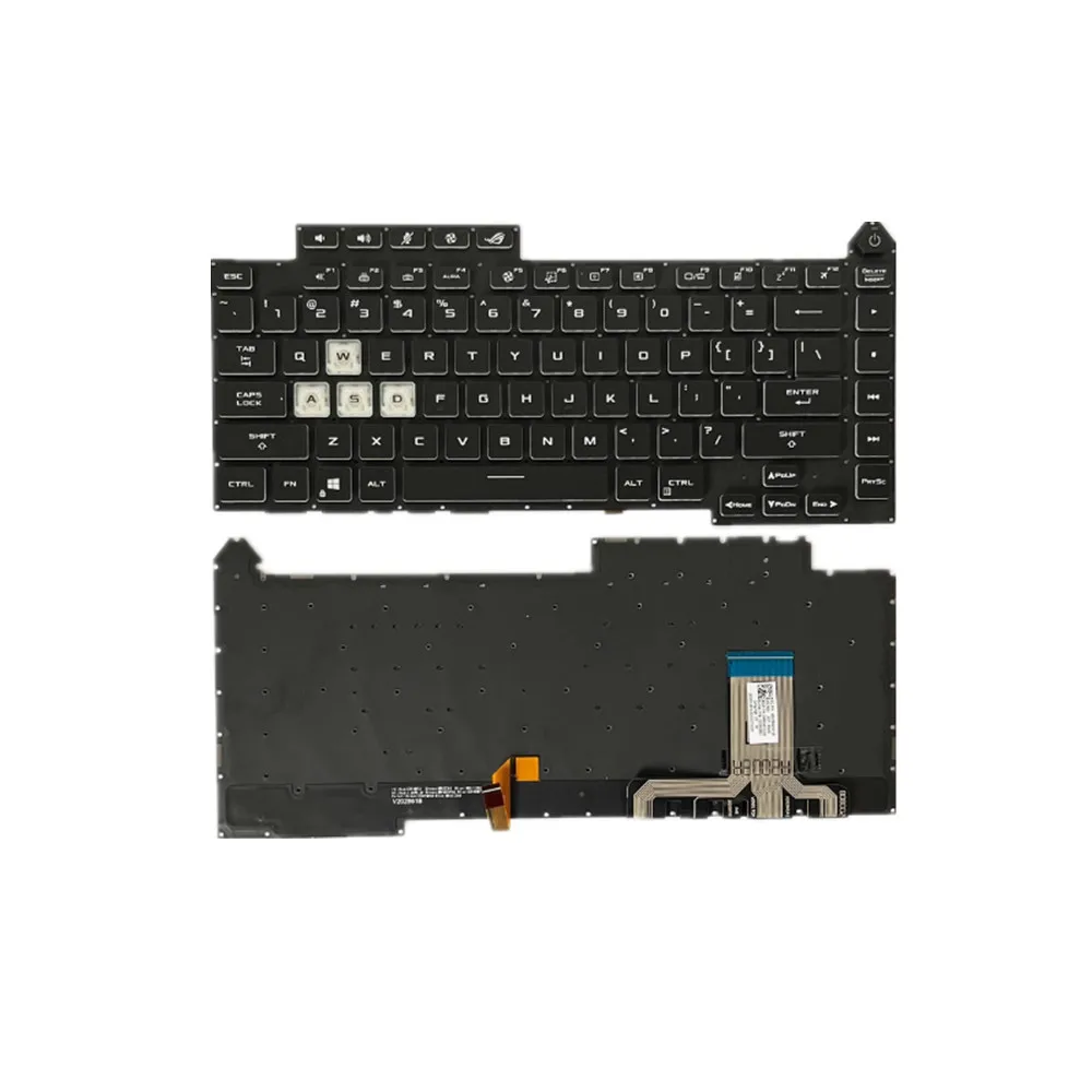 Laptop Keyboard For ASUS ROG Strix Scar 15 G533QM G533QR G533QS Black US United States Edition