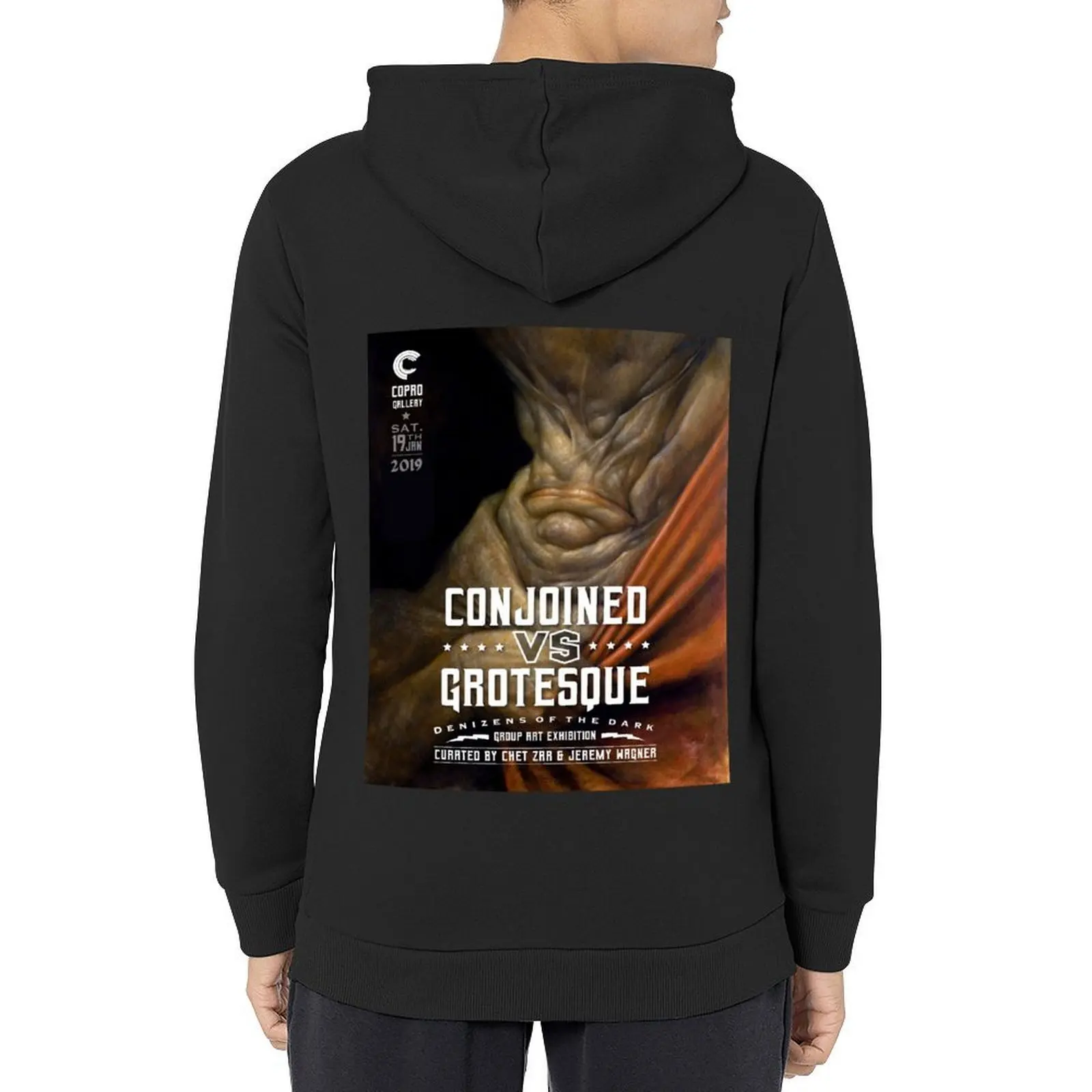

Chet Zar - Jeremy Wagner Conjoined VS. Grotesque Hoodie men's clothes men's winter sweater korean style clothes pullover hoodies