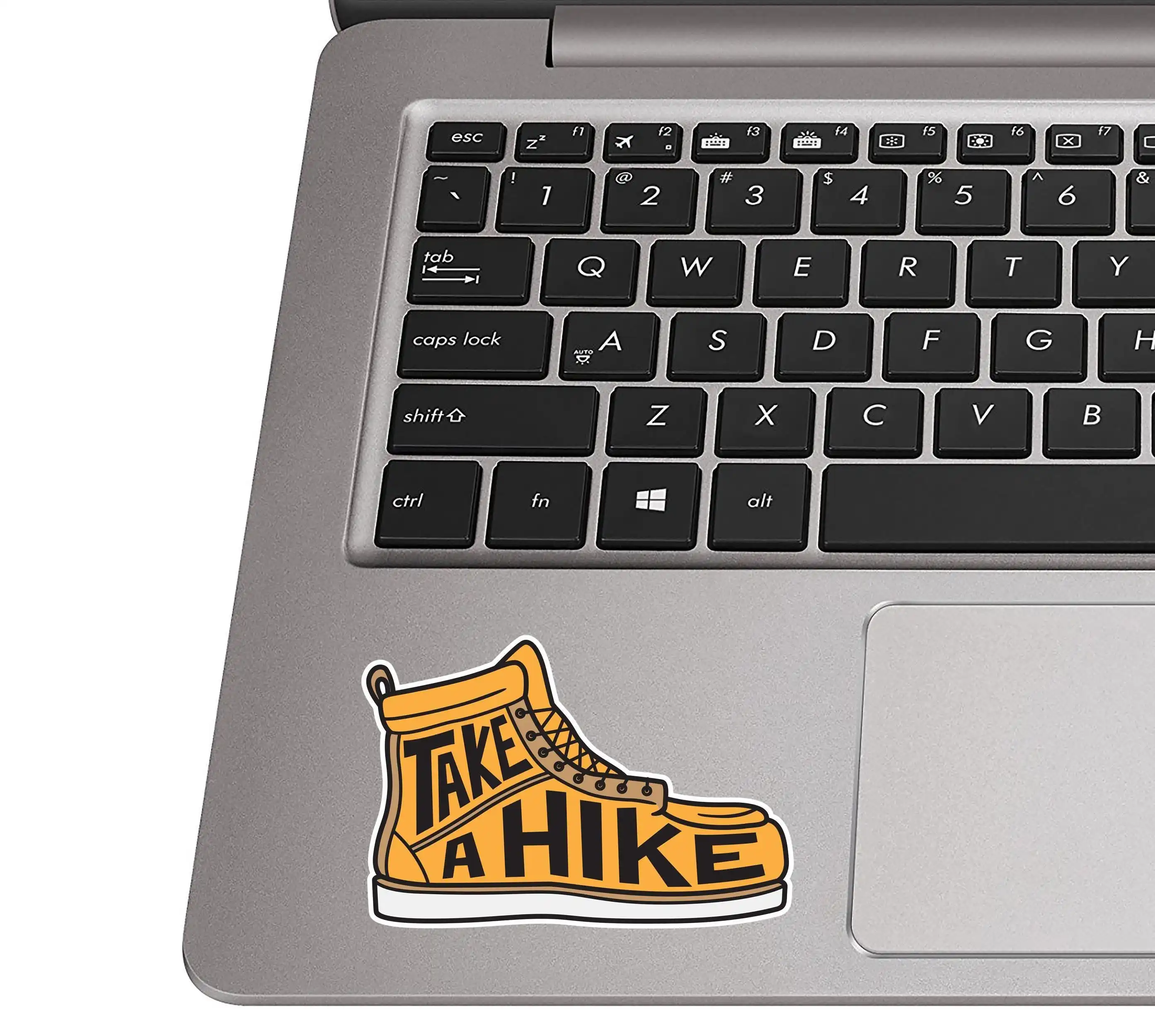 Take A Hike Boot Vinyl Car Sticker Removable Decal for Car Window and Laptop Outdoor Adventure Decor