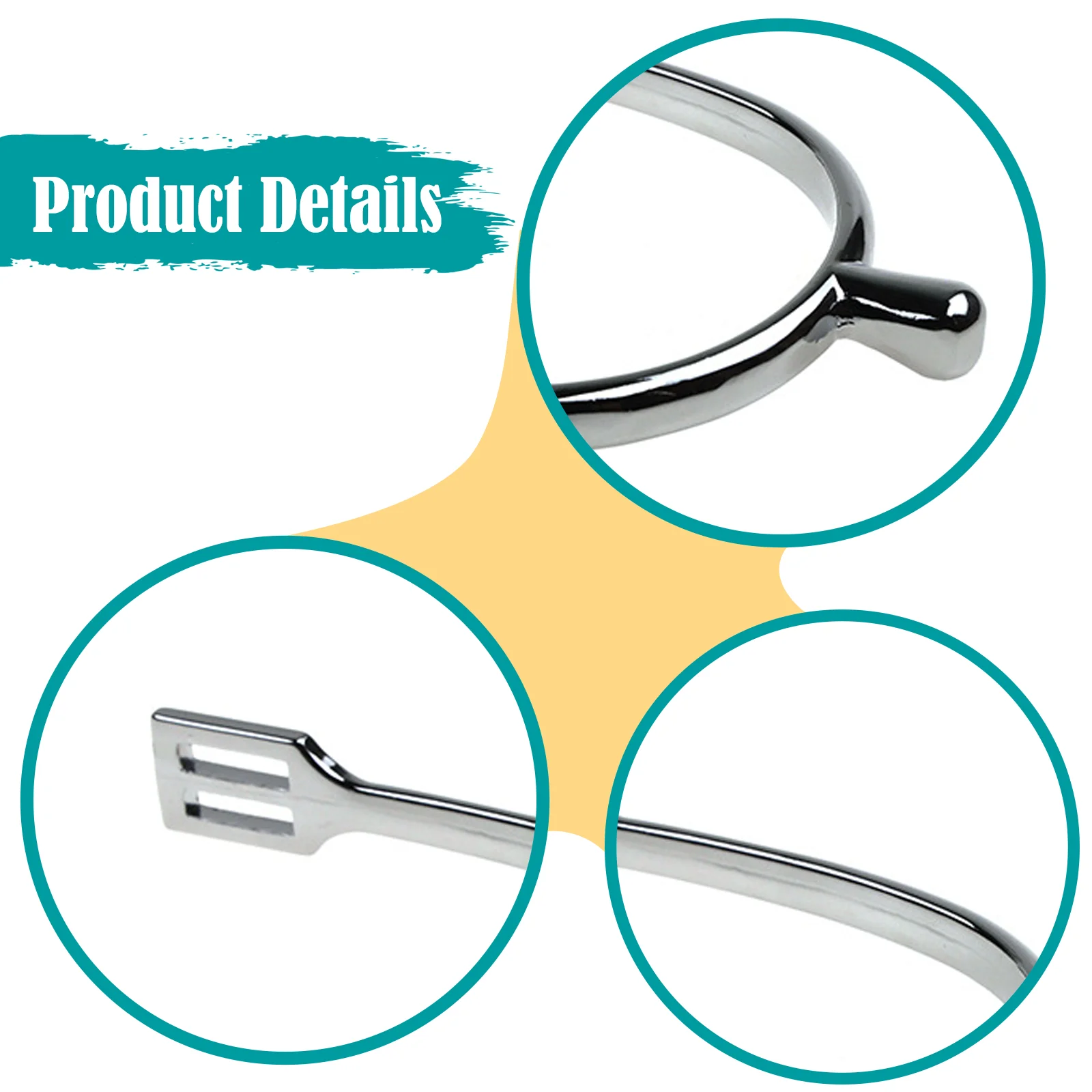 قطعتان من أحذية الحصان الأنيقة لتزيين أحذية الحصان من النوع الإنجليزي للنساء