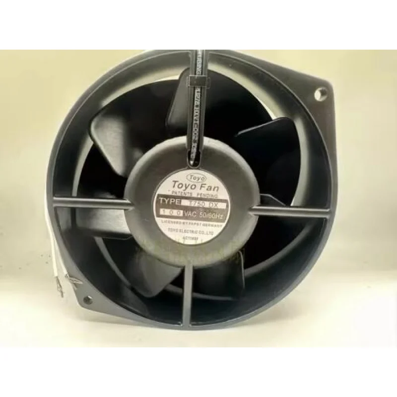 

Y FOR Toyo Fan T750DX 17255 100V 50/60HZ 17.2CM All Metal Cooling Fan