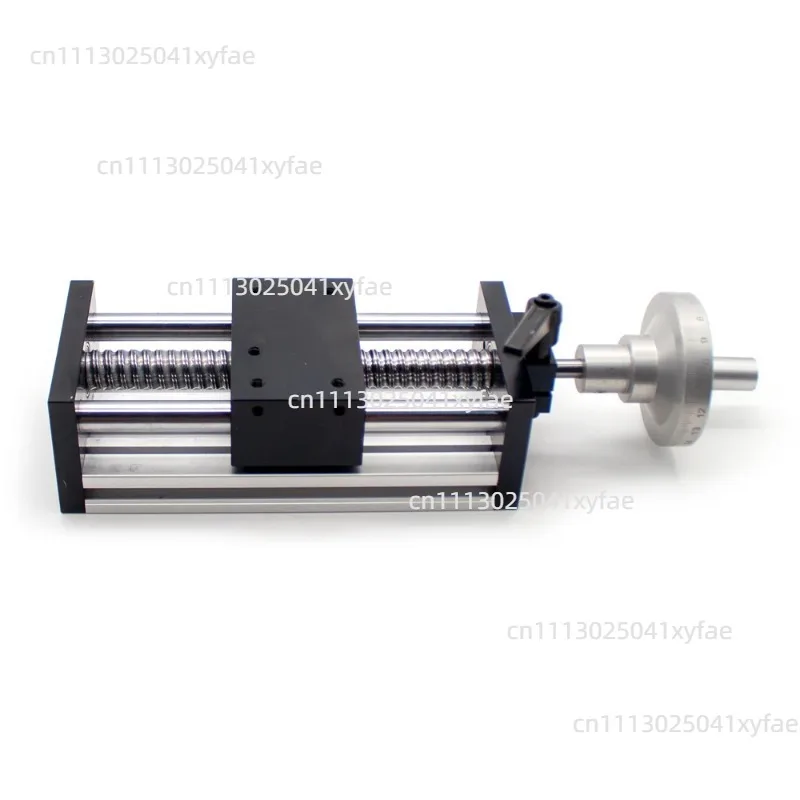Ball Screw Linear Motion Module 100MM Stroke Manual Displacement Stage Precision Digital Readout with Handwheel