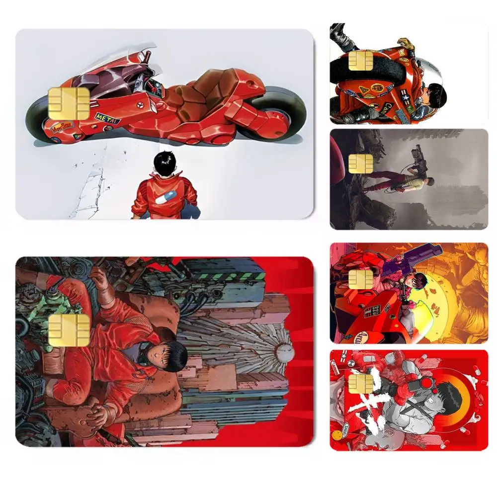 Anime-e Akira Shotaro Kaneda High Definition Matte PVC Film Tape | For Credit Card, Debit Card Stickers & Gift Decoration