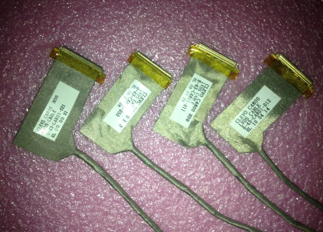 

Кабель для экрана CLEVO C4800, встроенный, артикул 6-43-C4801-011 12 021 22 40 50 52