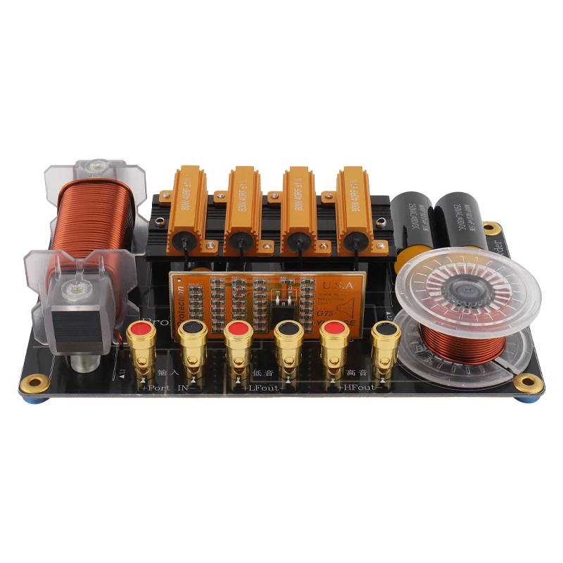 

Factory Direct Sale ER618 Copper Speakers Accessories Crossover Network for Home Theater Karaoke Crossover Network