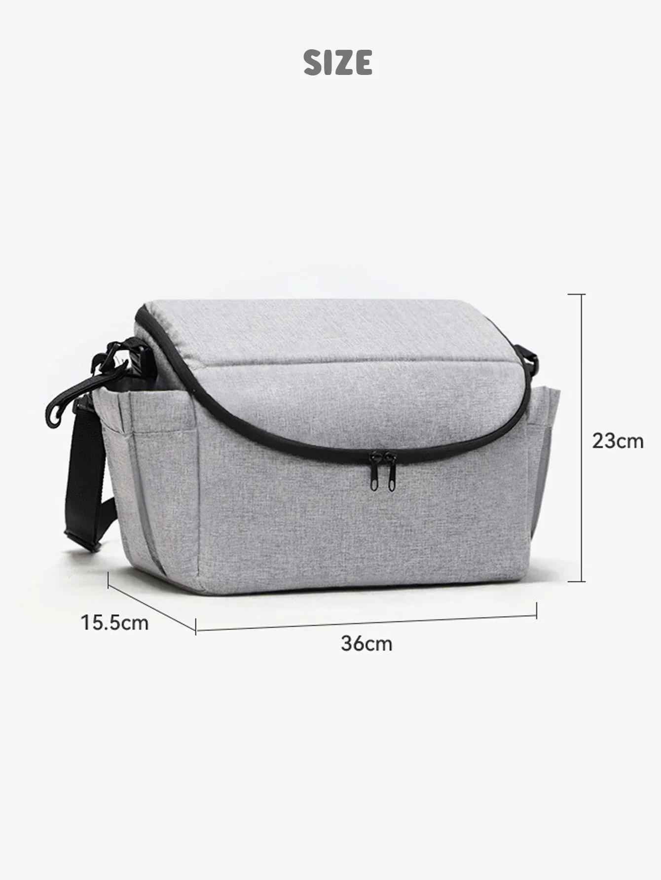 

Baby Stroller Hanging Bag Universal Umbrella Cart Hanging Bag Storage Bag Baby Handcart Hanging Bag Storage Bag