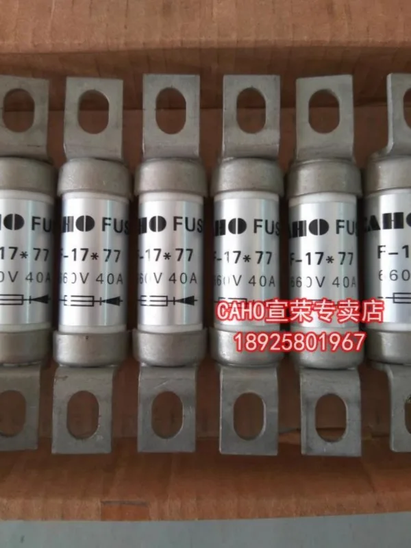 Taiwan Province Xuanrong CAHO FUSE F-17*77 660V40A fuse