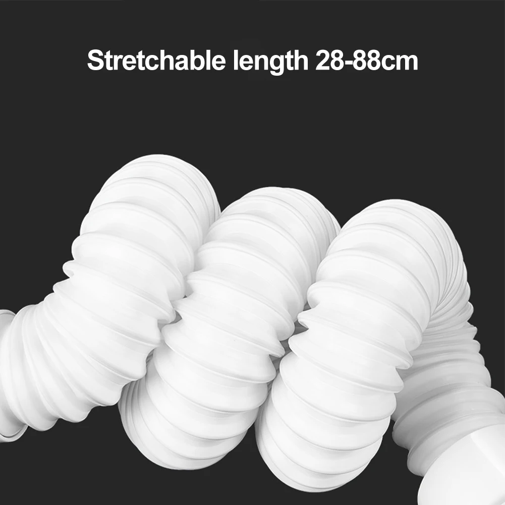 Odur Inhibiting Technology in this Extendable Sink Siphon Pipe Ensures a Fresh Environment While Draining Water Effortlessly