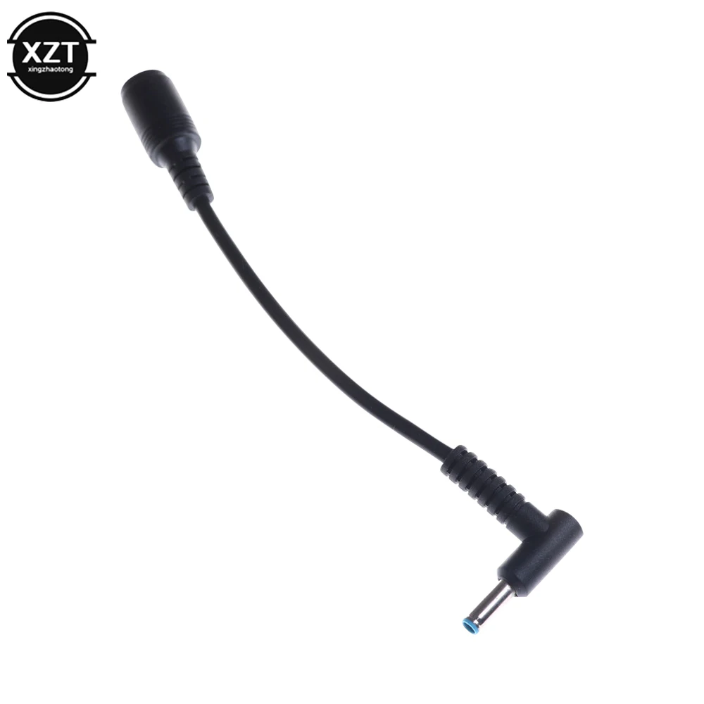 New 7.4mm To 4.5mm DC Power Charger Converter Great Replacement DC Adapter Connector Cable For HP Dell Blue Tips