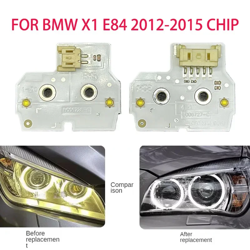White Light For BMW X1 E84 2012-2015 Car Headlights DRL Chip Ballast Chip Circuit Board Light Source Board fittings