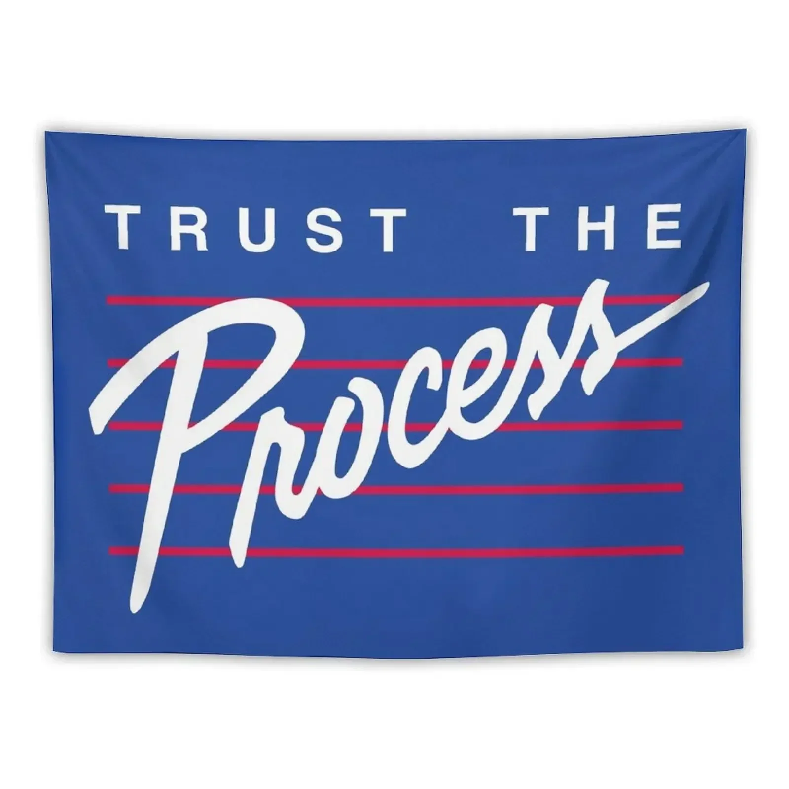 

Trust The Process cursive lines Tapestry Decoration Room Aesthetic Room Decoration Decorative Wall Murals Tapestry