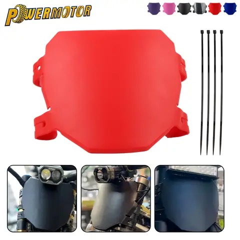 Electric Bike Number Plate Motorcycle Front License Registration Plate For Stark Varg Super 73 For Surron S X For Talaria Sting