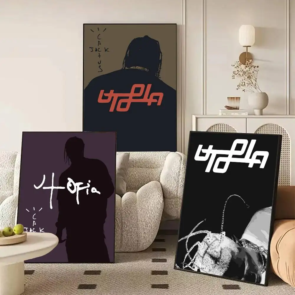 Utopia Music Album Cover Poster Art With Prints Home Bedroom Living Room Decoration Gift