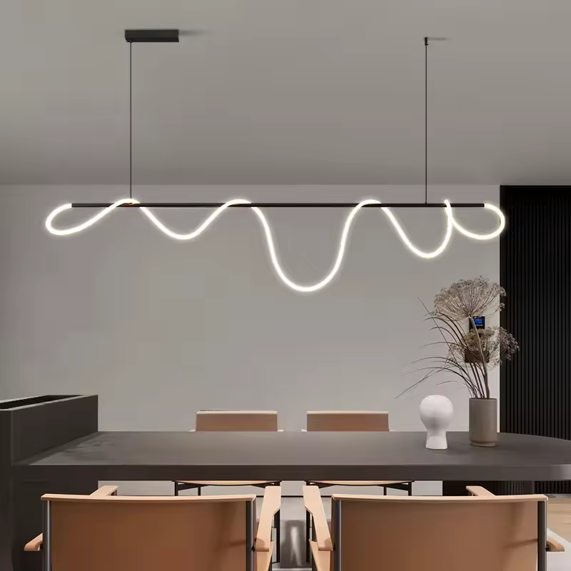 Lampadari di linea di decorazioni per la casa nordica per sala da pranzo lampade a sospensione lustre lampade a sospensione per plafoniera illuminazione per interni