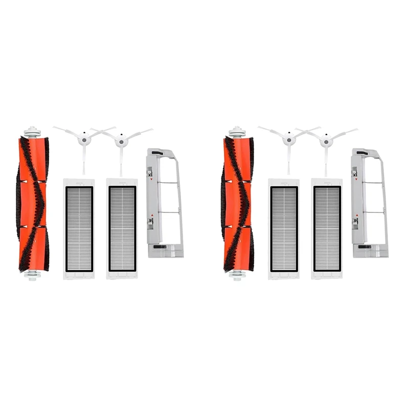 

X17A 2025 NEW-2Set для Xiaomi MI Roborock S5 Max S50 S51 Roborock S6 Maxv Запчасти для робота-пылесоса Основная щетка Hepa-фильтр