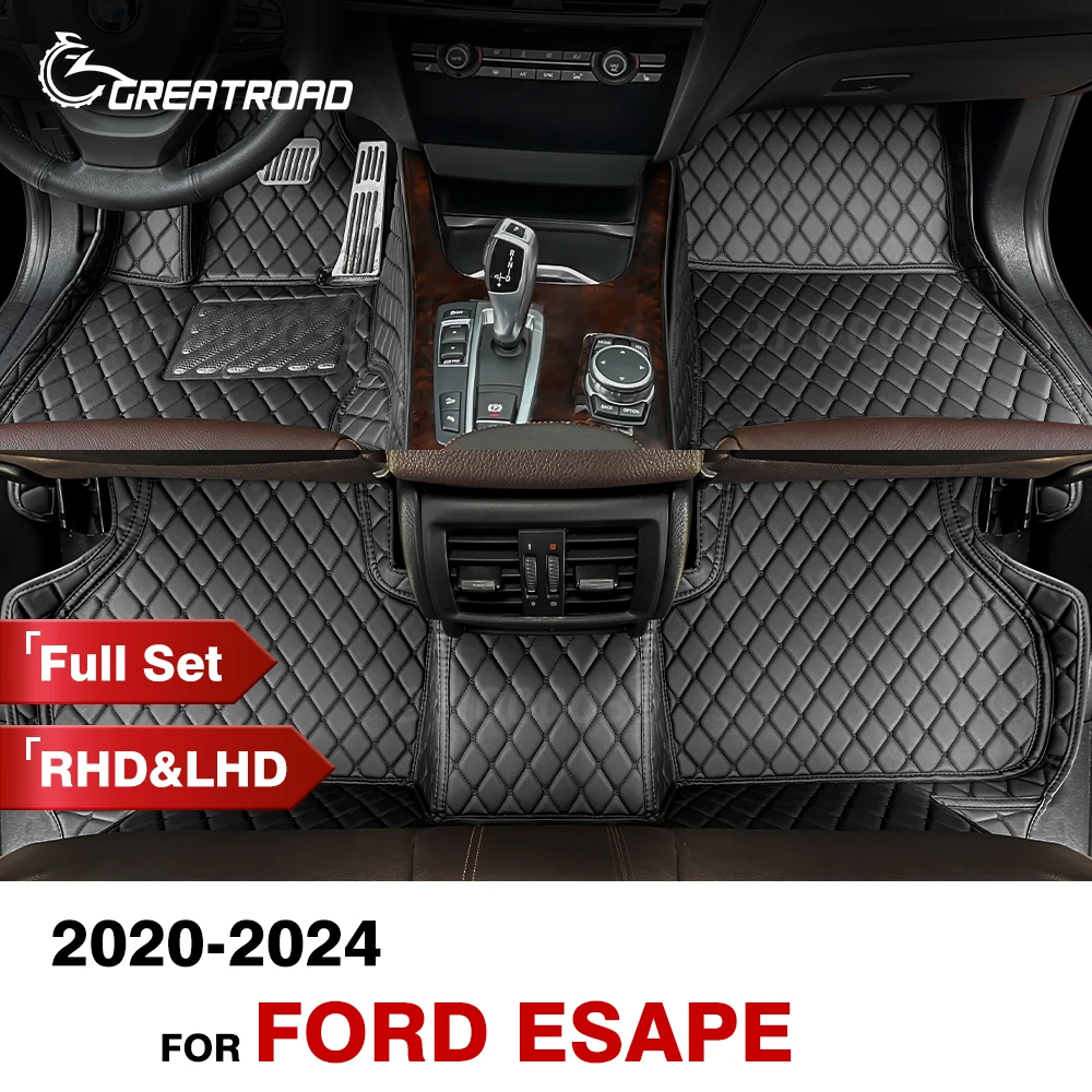 

Автомобильные коврики на заказ для Ford Esape 2020-2024 22 21 23