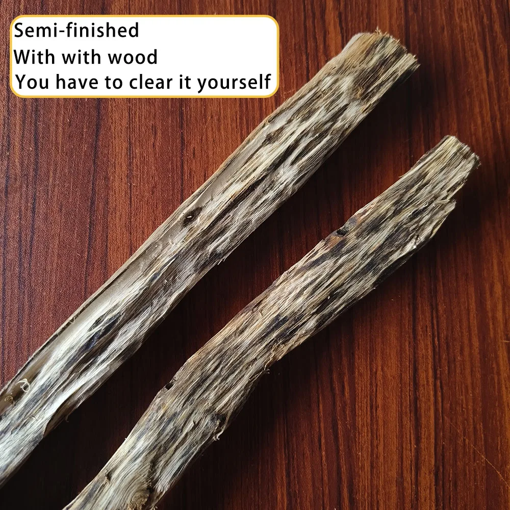 Kynam Raw Wood 2Pcs Total 94g With White Wood Semi-finished Decor Zen Aromatherapy Meditation Room Fragrance Desk Ornament