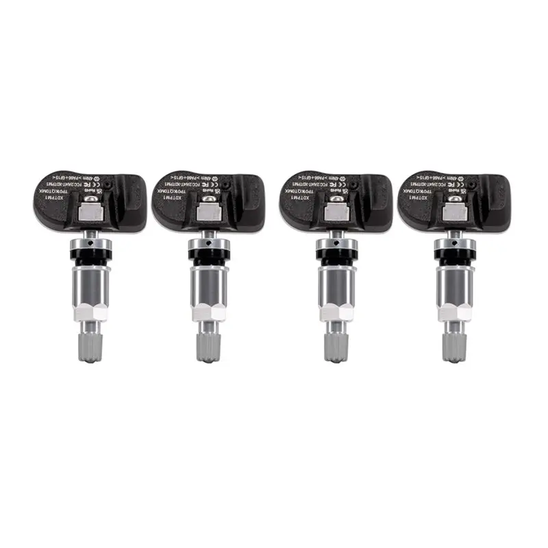 XTPMS Sensor Universal Programmable 4PC XDTPM1EN TPMS Sensor Support 315/433Mhz Works With Key Tool Max Pro/MIDI-N25R