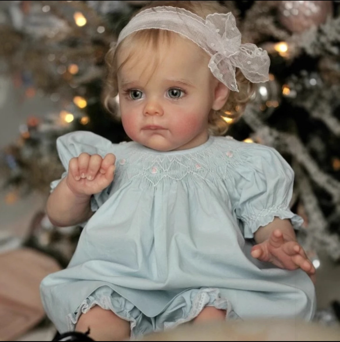 

JIFEIMAN новый 24-дюймовый комплект куклы реборн Мэгги незавершенный неокрашенный пустой DIY детали с тканевым корпусом