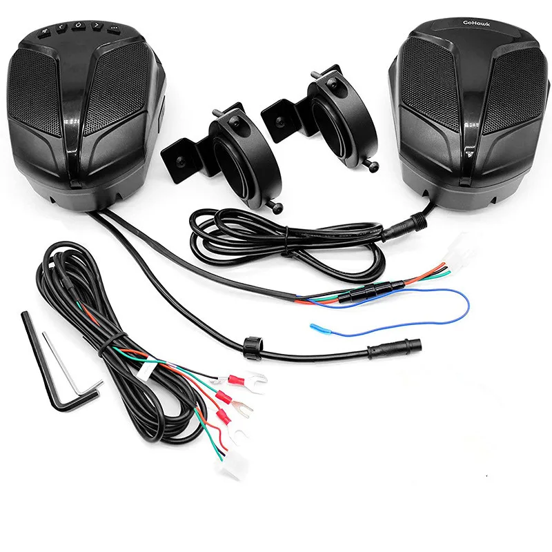 UTV Farmers Car Blue Tooth Audio ATV Beach Bike Conversion Accessories All-terrain Motorcycle High-power MP3 Speakers